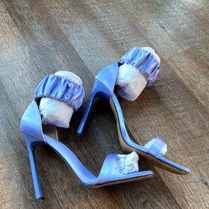 ASOS Scrunchie Cuff Heeled Sandals